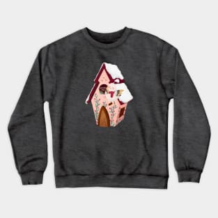 Bird and house Crewneck Sweatshirt